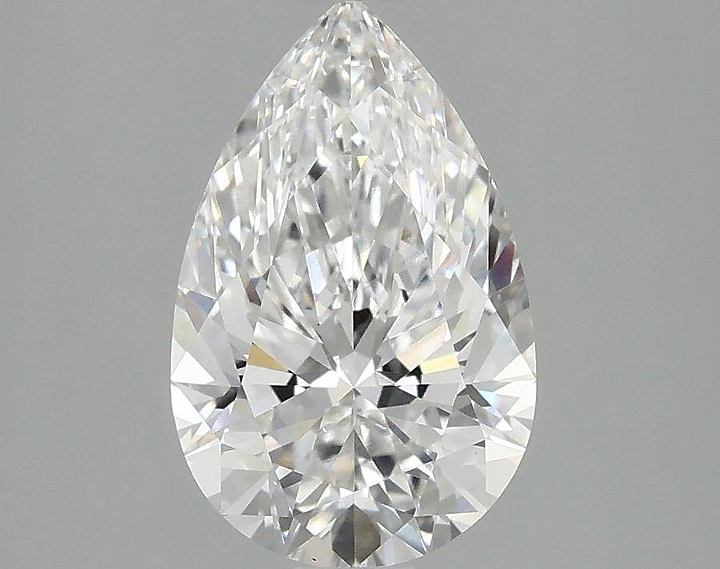 1.9 Carat Pear Shaped Ideal Cut VS1 IGI Certified Lab Grown Diamond