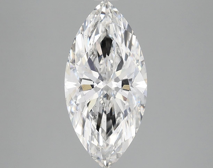 2.57 Carat Marquise Shaped Excellent Cut SI1 IGI Certified Lab Grown Diamond