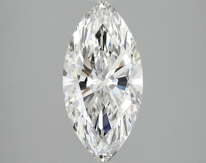 1.9 Carat Marquise Shaped Excellent Cut VVS1 IGI Certified Lab Grown Diamond