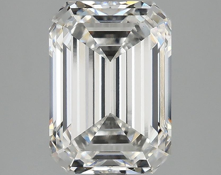 3.05 Carat Emerald Shaped Ideal Cut VS1 IGI Certified Lab Grown Diamond