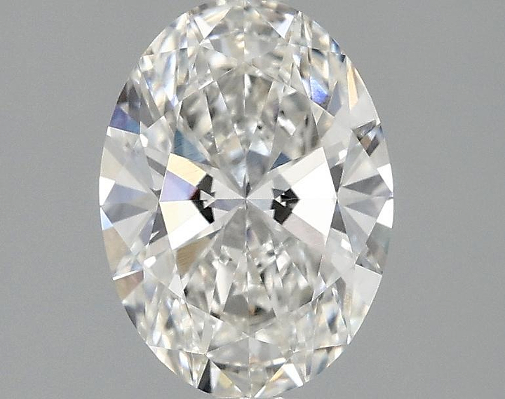 1.5 Carat Oval Shaped Ideal Cut VVS2 IGI Certified Lab Grown Diamond