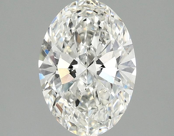 1.5 Carat Oval Shaped Ideal Cut VVS2 IGI Certified Lab Grown Diamond