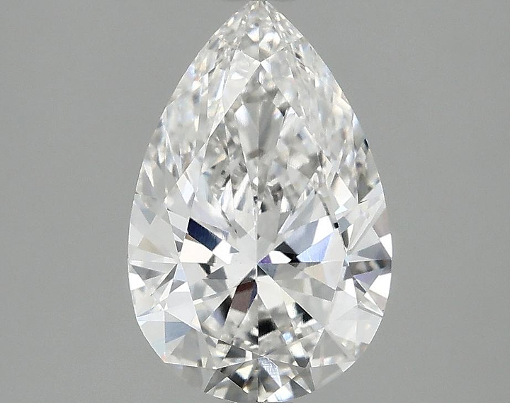 2.03 Carat Pear Shaped Excellent Cut VVS2 IGI Certified Lab Grown Diamond