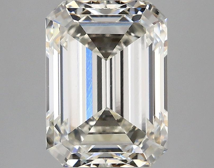 3.03 Carat Emerald Shaped Excellent Cut VS1 IGI Certified Lab Grown Diamond
