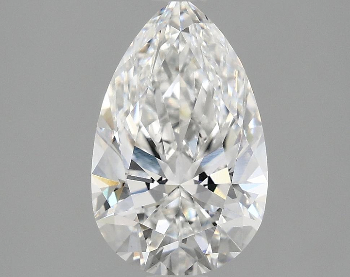 2.05 Carat Pear Shaped Ideal Cut VS1 IGI Certified Lab Grown Diamond