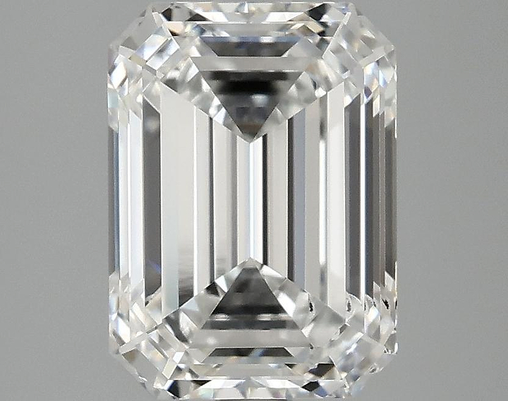 3.01 Carat Emerald Shaped Excellent Cut SI1 IGI Certified Lab Grown Diamond