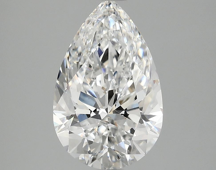 2.4 Carat Pear Shaped Ideal Cut VS1 IGI Certified Lab Grown Diamond