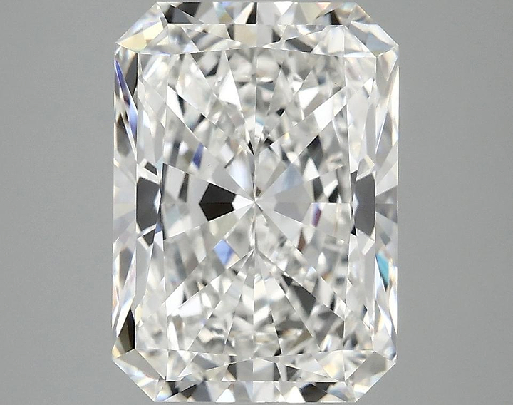 4.08 Carat Radiant Shaped Ideal Cut VVS2 IGI Certified Lab Grown Diamond