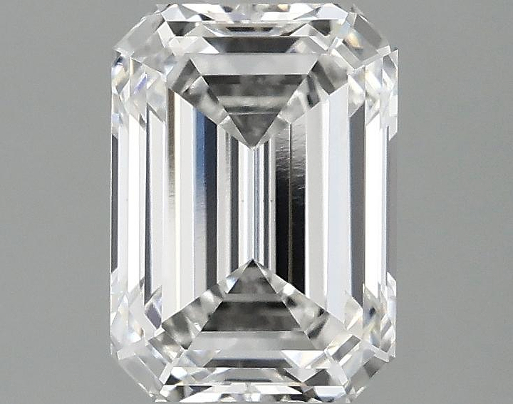 2.03 Carat Emerald Shaped Excellent Cut VS1 IGI Certified Lab Grown Diamond