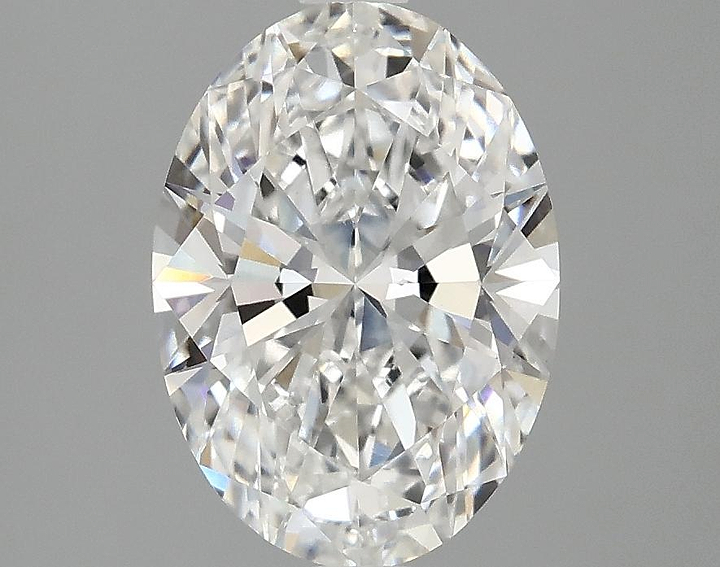 2.07 Carat Oval Shaped Ideal Cut VVS2 IGI Certified Lab Grown Diamond