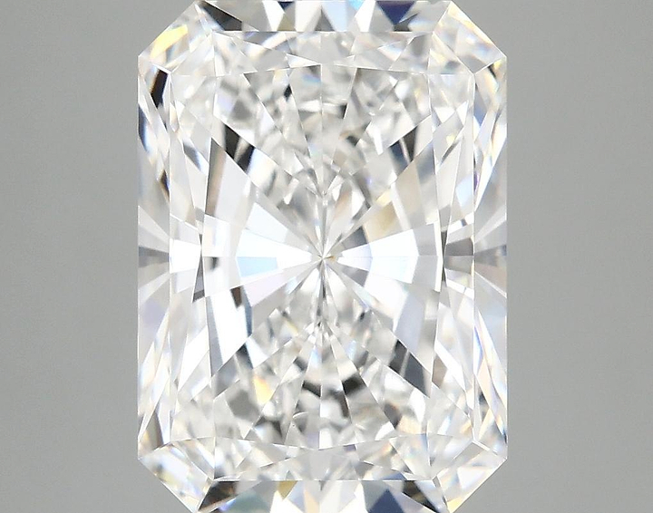 4.97 Carat Radiant Shaped Ideal Cut VVS2 IGI Certified Lab Grown Diamond