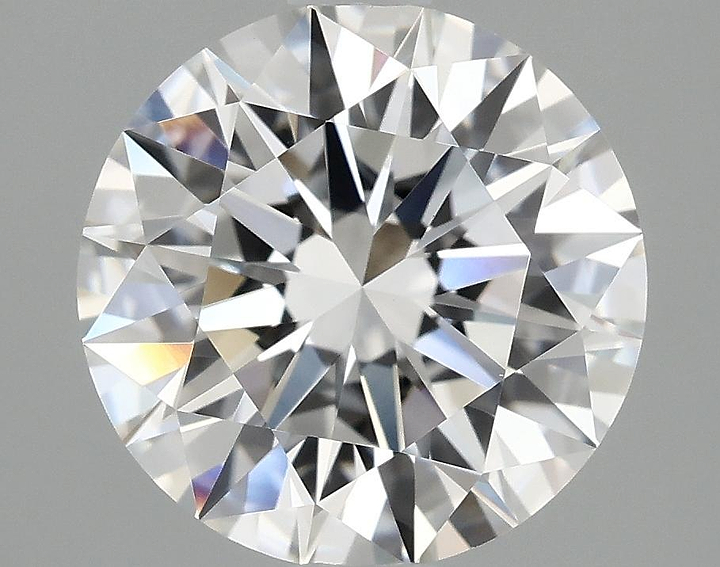 2.09 Carat Round Shaped Ideal Cut VVS2 IGI Certified Lab Grown Diamond