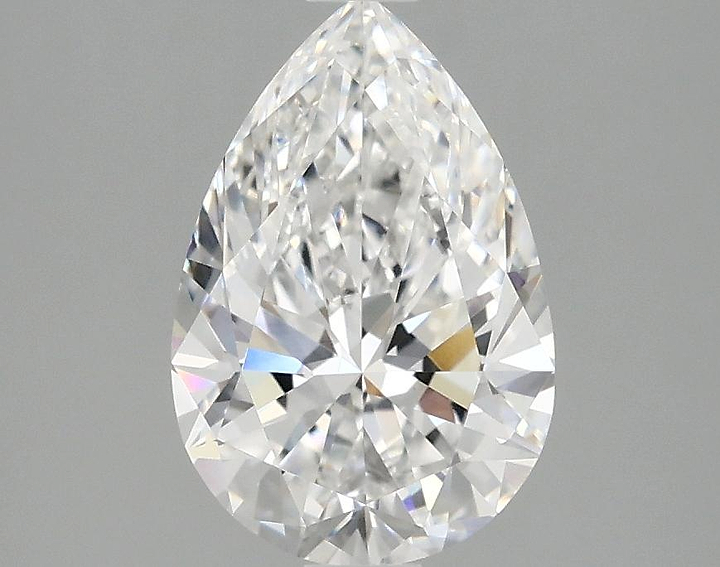1.98 Carat Pear Shaped Excellent Cut VVS2 IGI Certified Lab Grown Diamond