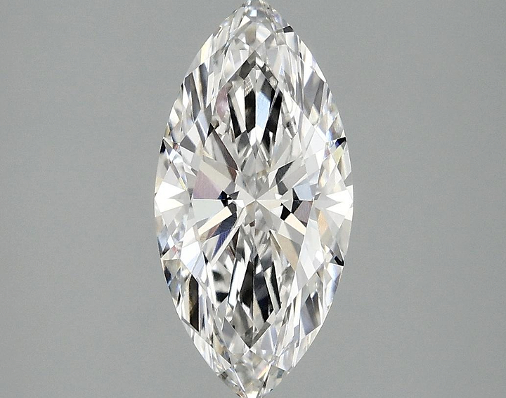 1.55 Carat Marquise Shaped Excellent Cut VVS2 IGI Certified Lab Grown Diamond