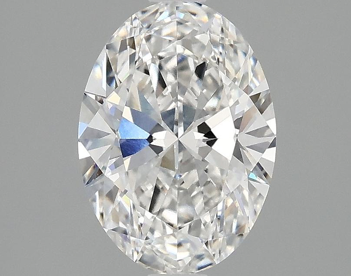 1.56 Carat Oval Shaped Ideal Cut VVS2 IGI Certified Lab Grown Diamond