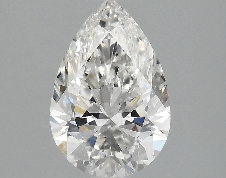 1.37 Carat Pear Shaped Excellent Cut VS2 IGI Certified Lab Grown Diamond
