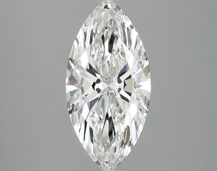 2.07 Carat Marquise Shaped Excellent Cut VS1 IGI Certified Lab Grown Diamond