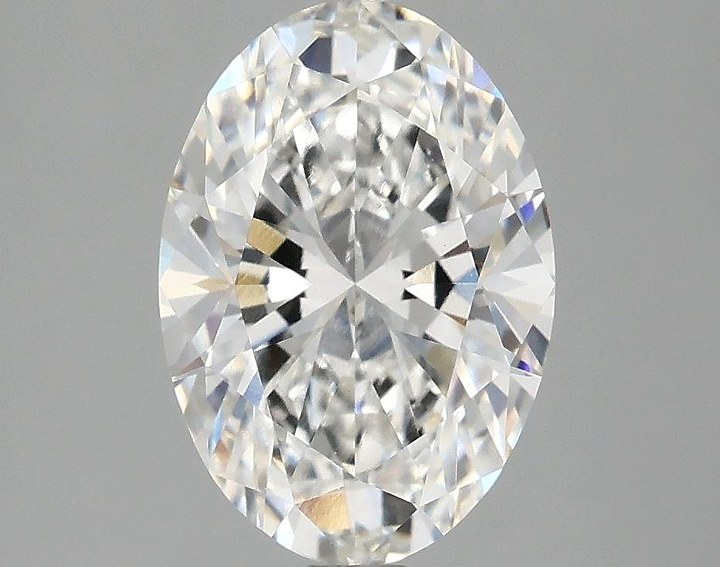 2.51 Carat Oval Shaped Ideal Cut VVS2 IGI Certified Lab Grown Diamond