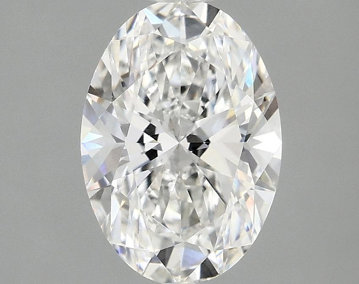 1.58 Carat Oval Shaped Ideal Cut VVS2 IGI Certified Lab Grown Diamond