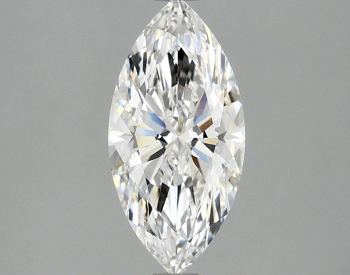 1.58 Carat Marquise Shaped Excellent Cut VVS2 IGI Certified Lab Grown Diamond