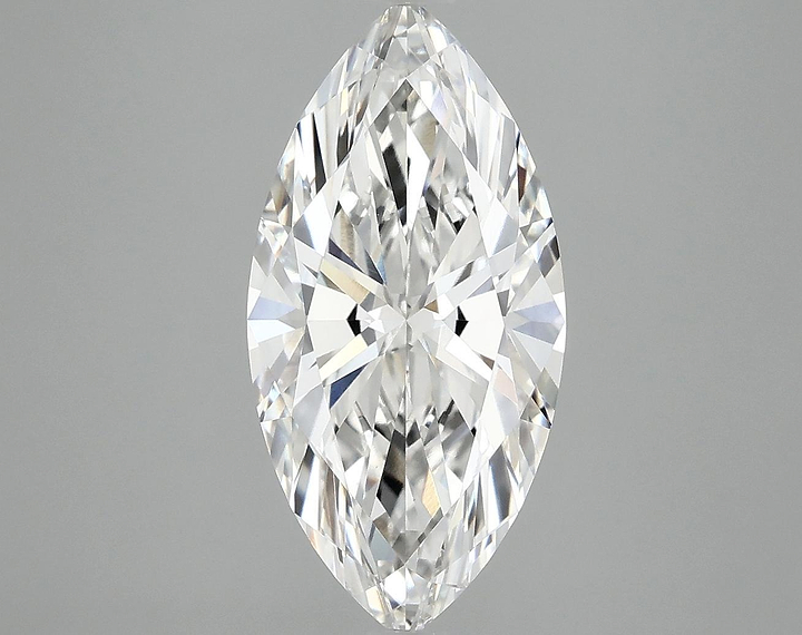 3.01 Carat Marquise Shaped Ideal Cut VVS2 IGI Certified Lab Grown Diamond