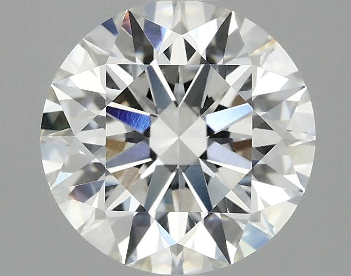 2.04 Carat Round Shaped Ideal Cut VVS2 IGI Certified Lab Grown Diamond