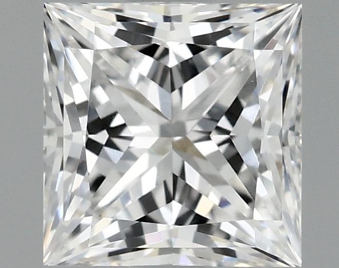 0.98 Carat Princess Shaped Ideal Cut VVS2 IGI Certified Lab Grown Diamond