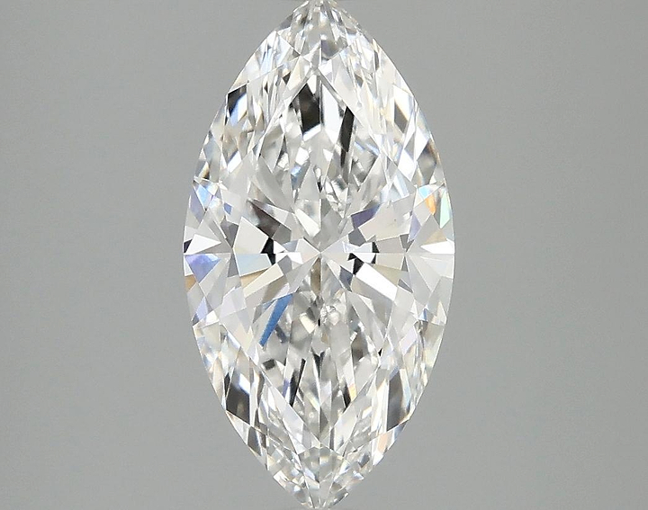 1.97 Carat Marquise Shaped Ideal Cut VVS2 IGI Certified Lab Grown Diamond