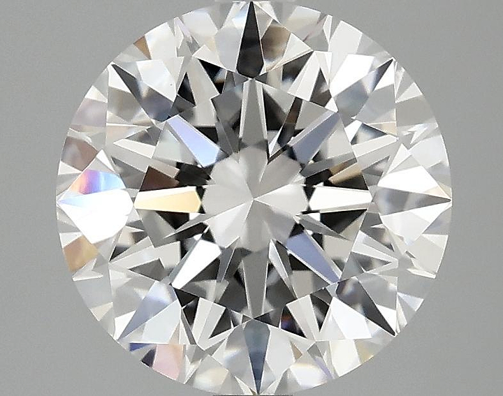 3.06 Carat Round Shaped Excellent Cut VVS2 IGI Certified Lab Grown Diamond
