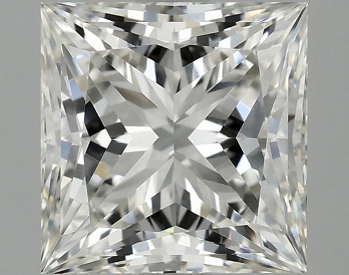 2.05 Carat Princess Shaped Ideal Cut VVS1 IGI Certified Lab Grown Diamond