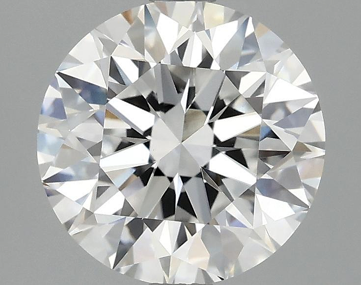 2.59 Carat Round Shaped Excellent Cut VVS2 IGI Certified Lab Grown Diamond