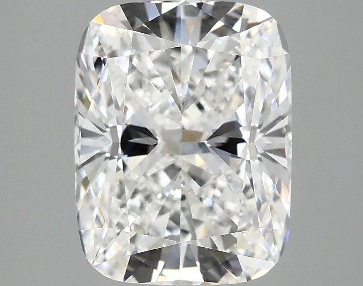 3.09 Carat Cushion Shaped Excellent Cut VVS2 IGI Certified Lab Grown Diamond