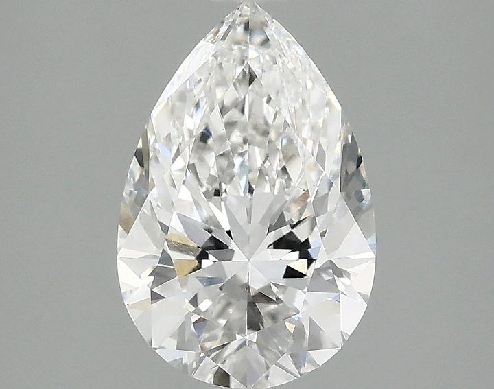 2.03 Carat Pear Shaped Excellent Cut VS1 IGI Certified Lab Grown Diamond