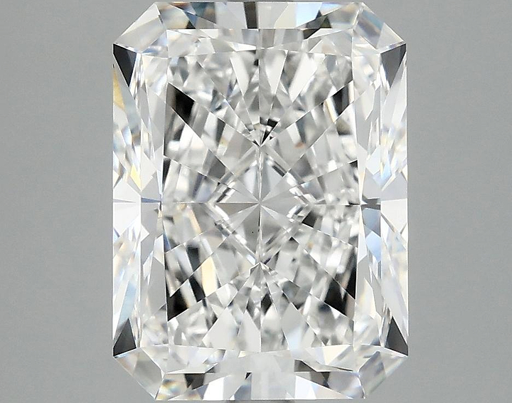 3.94 Carat Radiant Shaped Excellent Cut VVS2 IGI Certified Lab Grown Diamond