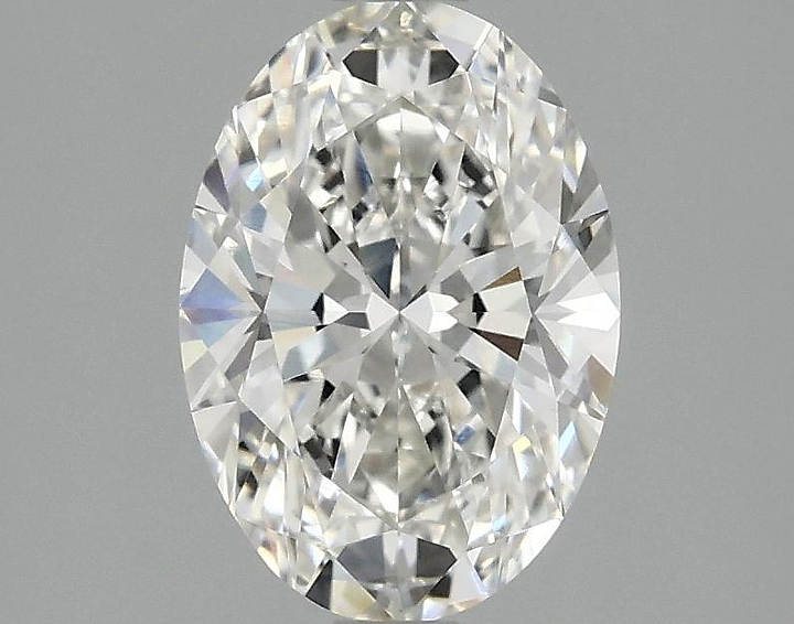 1.57 Carat Oval Shaped Ideal Cut VVS2 IGI Certified Lab Grown Diamond