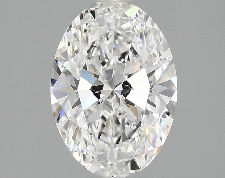 1.59 Carat Oval Shaped Ideal Cut VVS2 IGI Certified Lab Grown Diamond