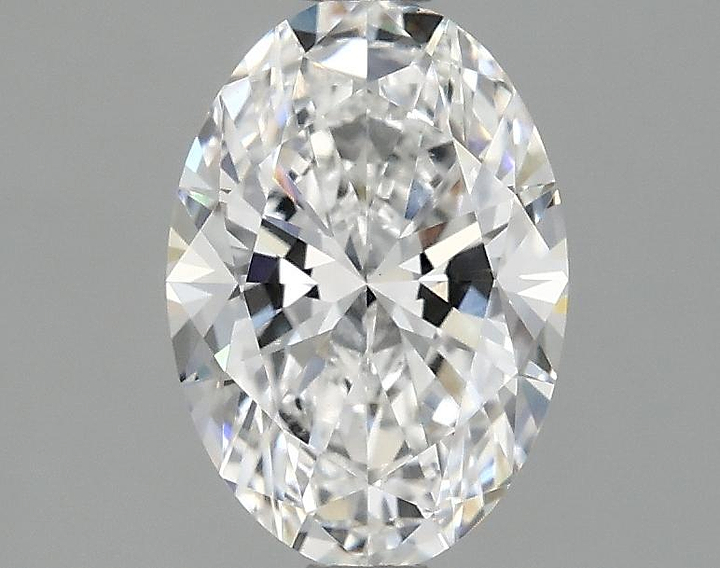 1.43 Carat Oval Shaped Ideal Cut VVS2 IGI Certified Lab Grown Diamond