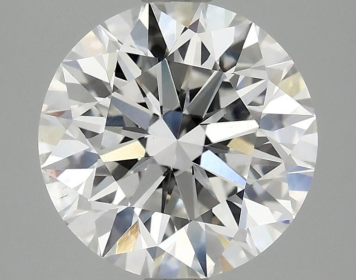 3.09 Carat Round Shaped Excellent Cut VS1 IGI Certified Lab Grown Diamond