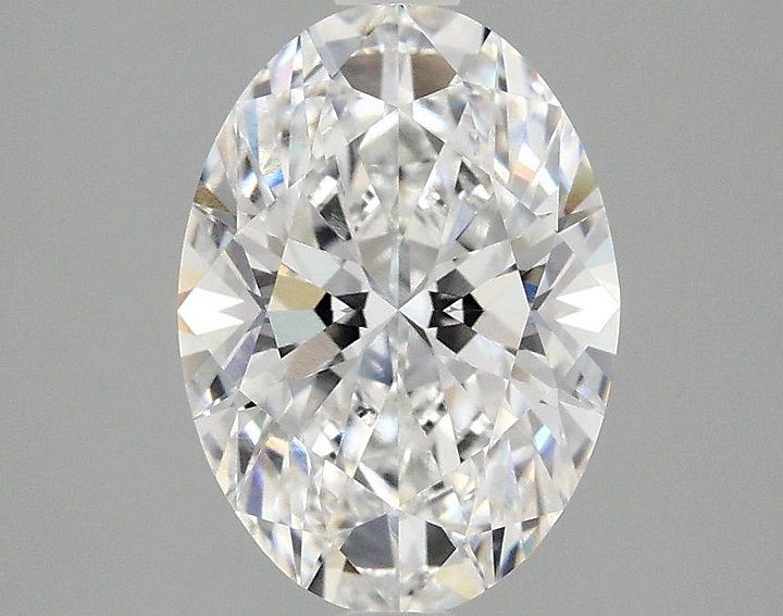 2.1 Carat Oval Shaped Ideal Cut VVS2 IGI Certified Lab Grown Diamond