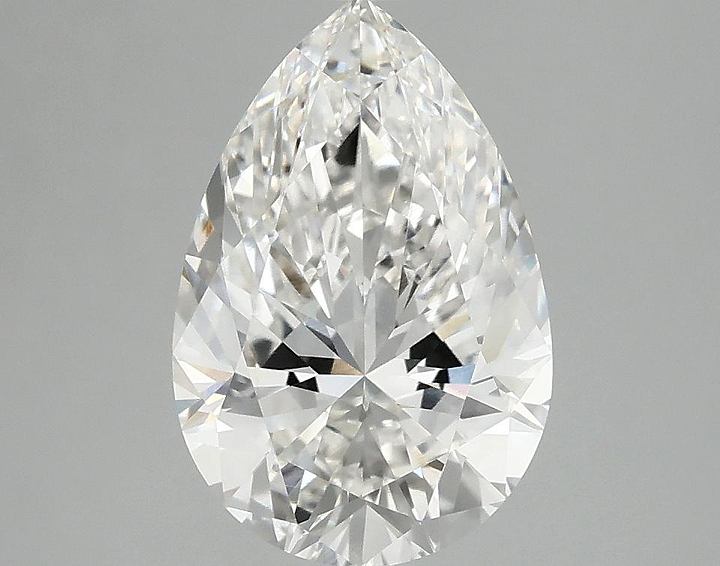 2.51 Carat Pear Shaped Excellent Cut VVS2 IGI Certified Lab Grown Diamond