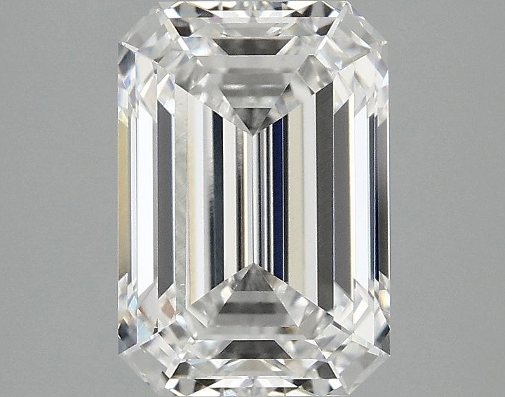 2.93 Carat Emerald Shaped Ideal Cut VS1 IGI Certified Lab Grown Diamond