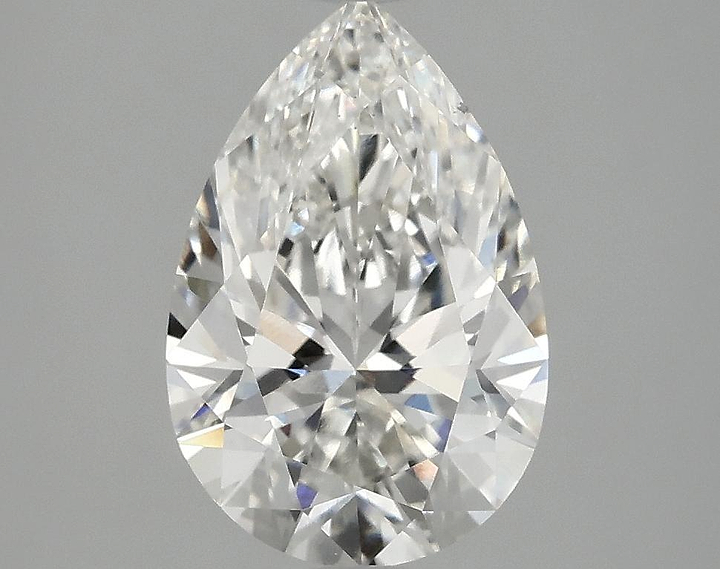 2.51 Carat Pear Shaped Excellent Cut VS2 IGI Certified Lab Grown Diamond