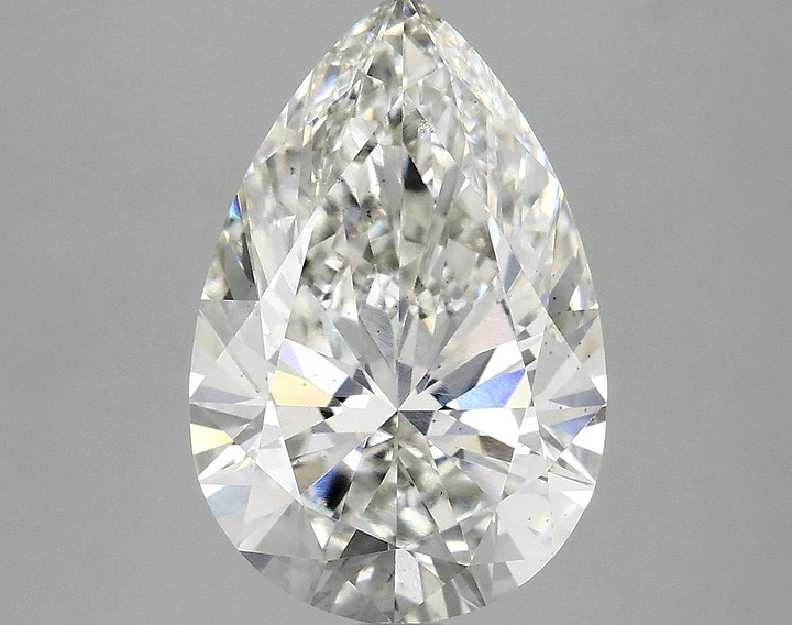 4.09 Carat Pear Shaped Excellent Cut VS2 IGI Certified Lab Grown Diamond