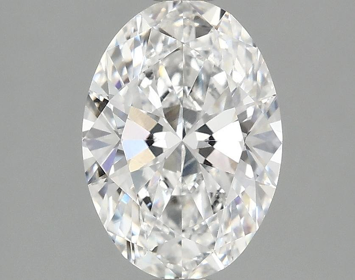 1.59 Carat Oval Shaped Ideal Cut VVS2 IGI Certified Lab Grown Diamond
