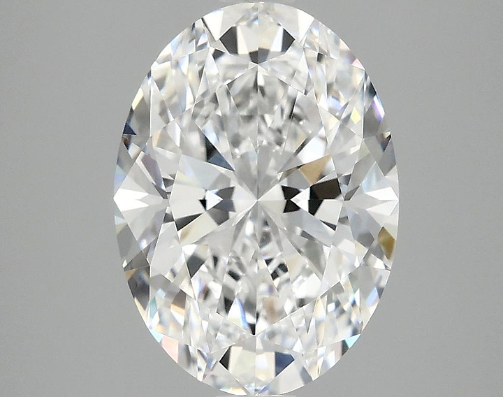 3.08 Carat Oval Shaped Ideal Cut VVS2 IGI Certified Lab Grown Diamond