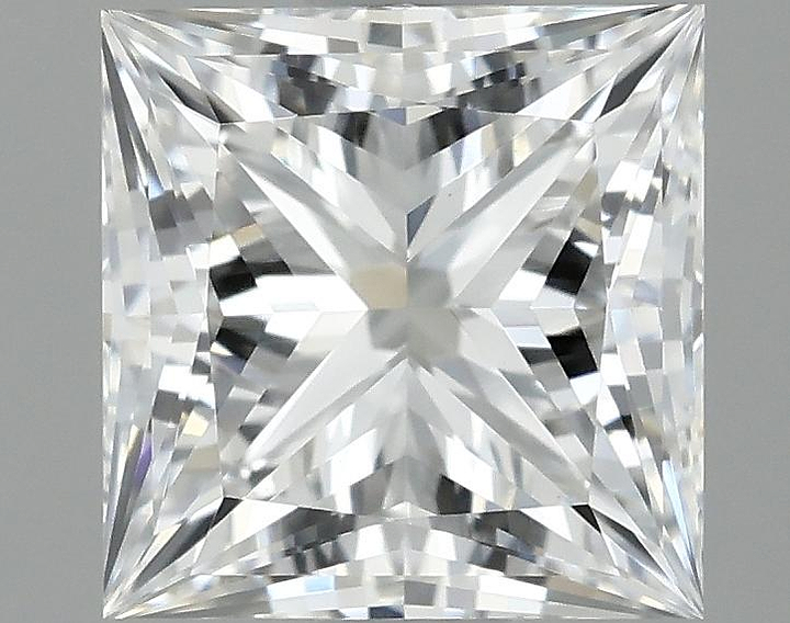 1.09 Carat Princess Shaped Ideal Cut VVS2 IGI Certified Lab Grown Diamond