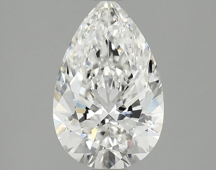 1.9 Carat Pear Shaped Ideal Cut VS1 IGI Certified Lab Grown Diamond