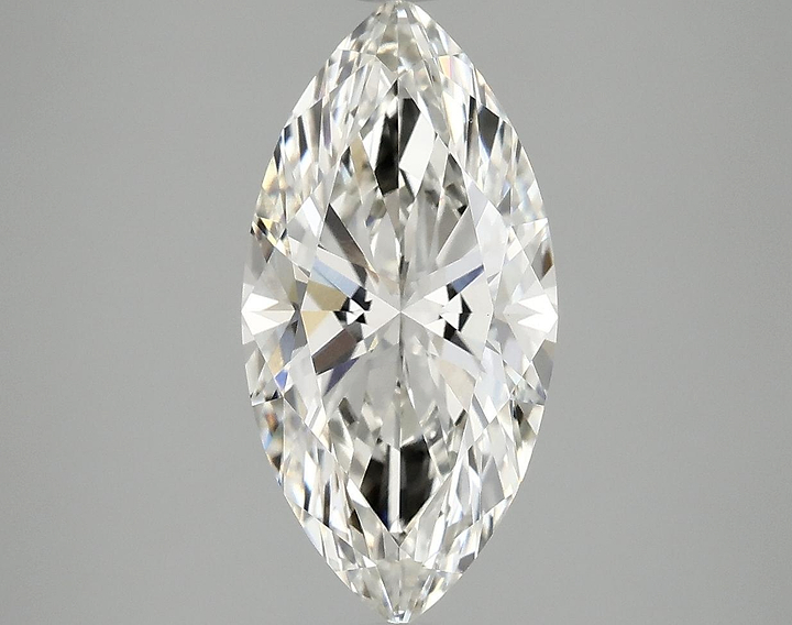2.86 Carat Marquise Shaped Ideal Cut VS1 IGI Certified Lab Grown Diamond