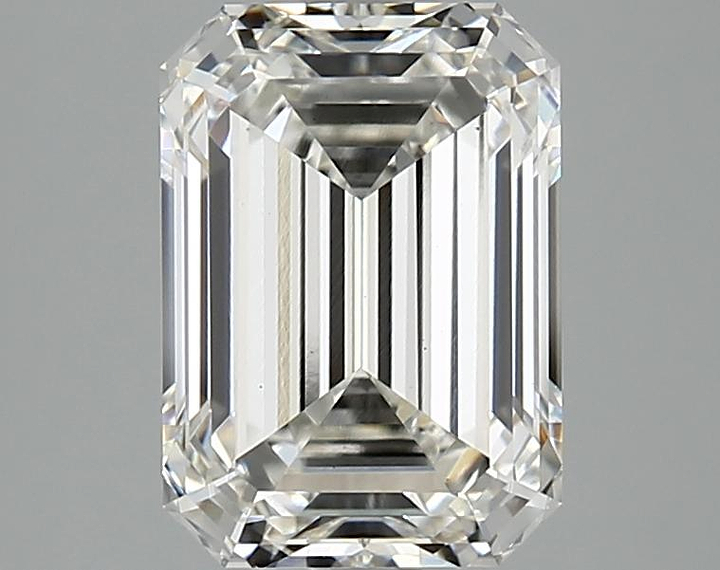 3.1 Carat Emerald Shaped Ideal Cut VS1 IGI Certified Lab Grown Diamond