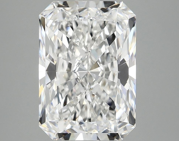 4.09 Carat Radiant Shaped Ideal Cut VVS2 IGI Certified Lab Grown Diamond
